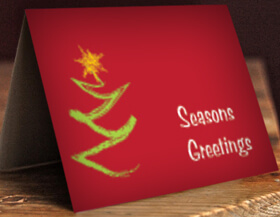 Designer Christmas Card