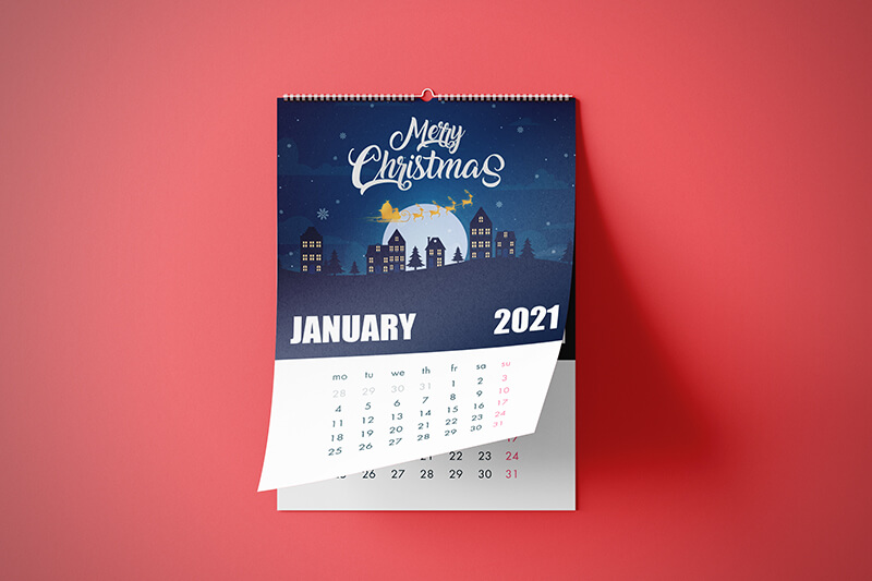 Wall Calendars - Wire Binding- Same Day Printing