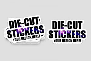 Die-Cut Stickers StarDust Galaxy - Same Day Printing Custom Stickers