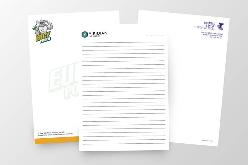 Letterhead Custom Printing - Same Day Printing Services