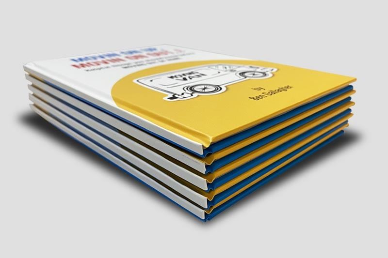 Hard Cover Perfect Bound Books - Same Day Printing v1