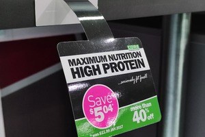 Max Nutrition Shelf Wobbler Printing - SDP