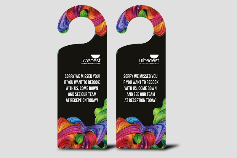 Hook Door Hanger - Same Day Printing