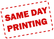 Same Day Printing Orginal Logo
